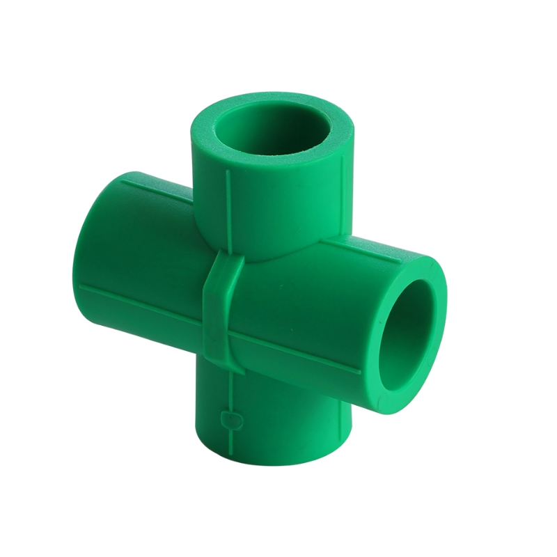 High Quality Pn16 Pipe Fittings with Smooth Surface Plumbing Fitting PPR Corss for Water Application