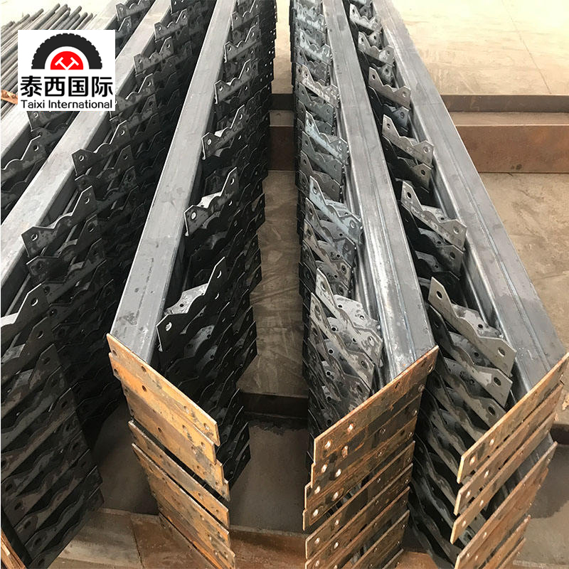 Custom Welded Exterior Metal Stairs Stringers Outdoor Straight Access Prefab Steel Stair