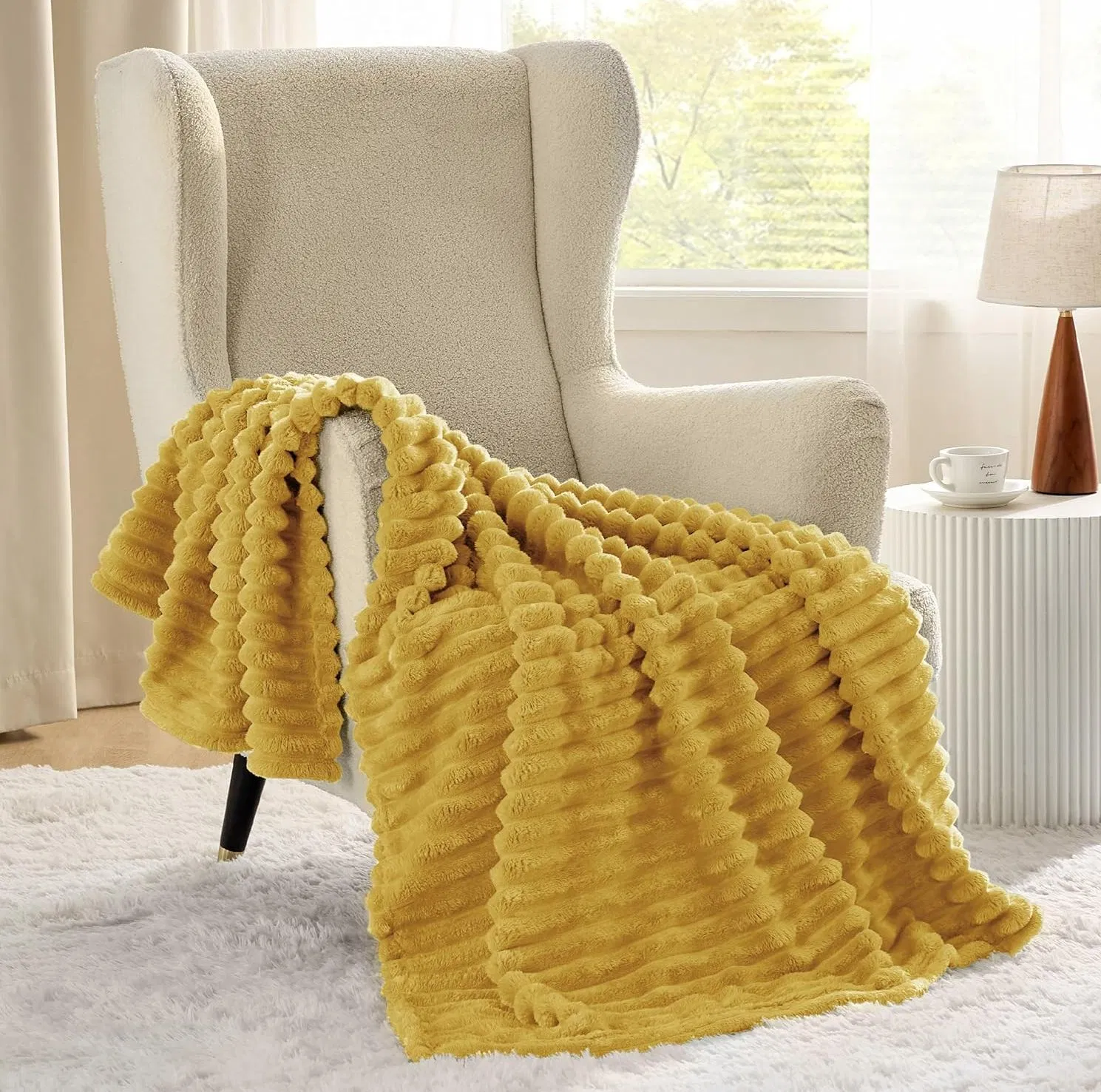 New Thick and Cozy Custom Super Soft Sofa Bed Blanket for Travel