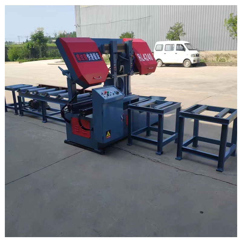 Ленточная пила по металлу горизонтальная для арматуры