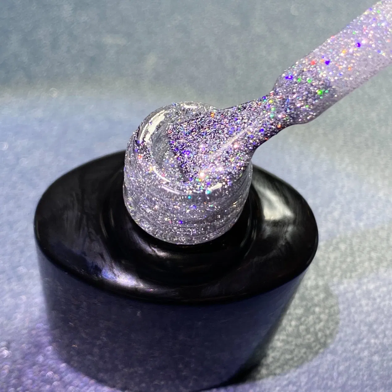 Kerui Diamond Disco No Wipe Glitter Shimmer Top Coat UV Gel Polish