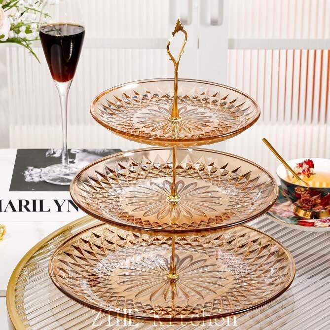 Home Living Room Decorations Snack Trays Multiple Layers