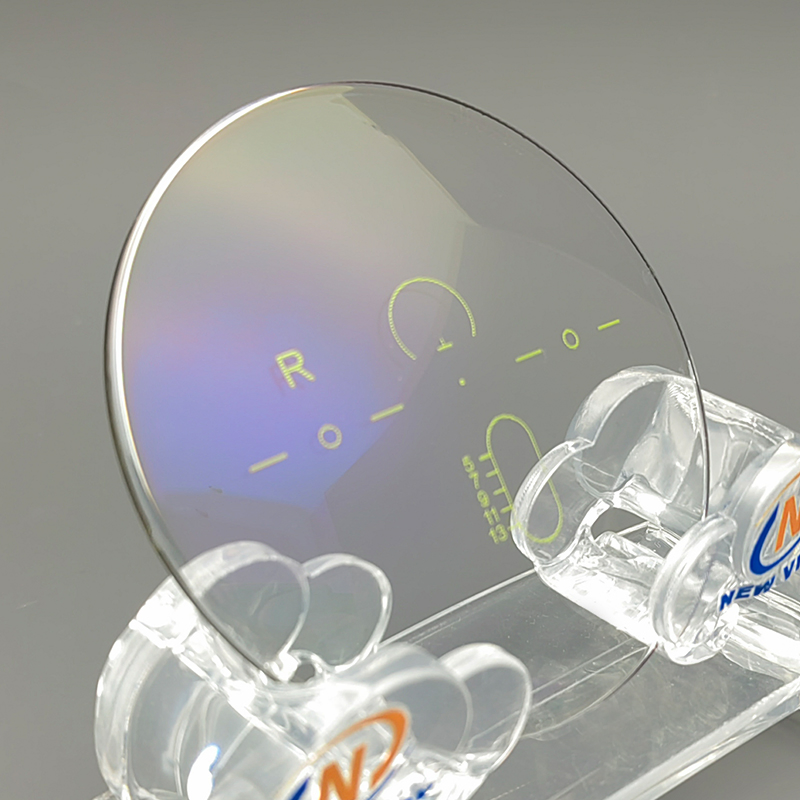 High-Quality 1.56 Professive Blue Cut CSD Super Blue Anti-Glare Customized Eyeglasses Lens