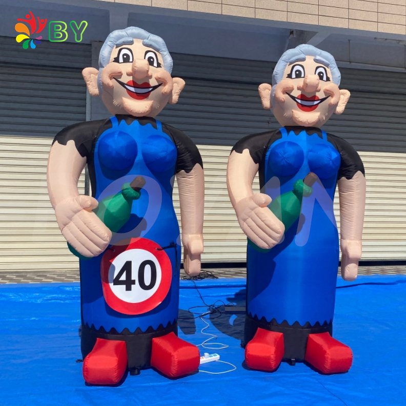 Inflatable Holland Bar Girl Balloon, Holland Character Cartoon/ Doll Sarah Balloon
