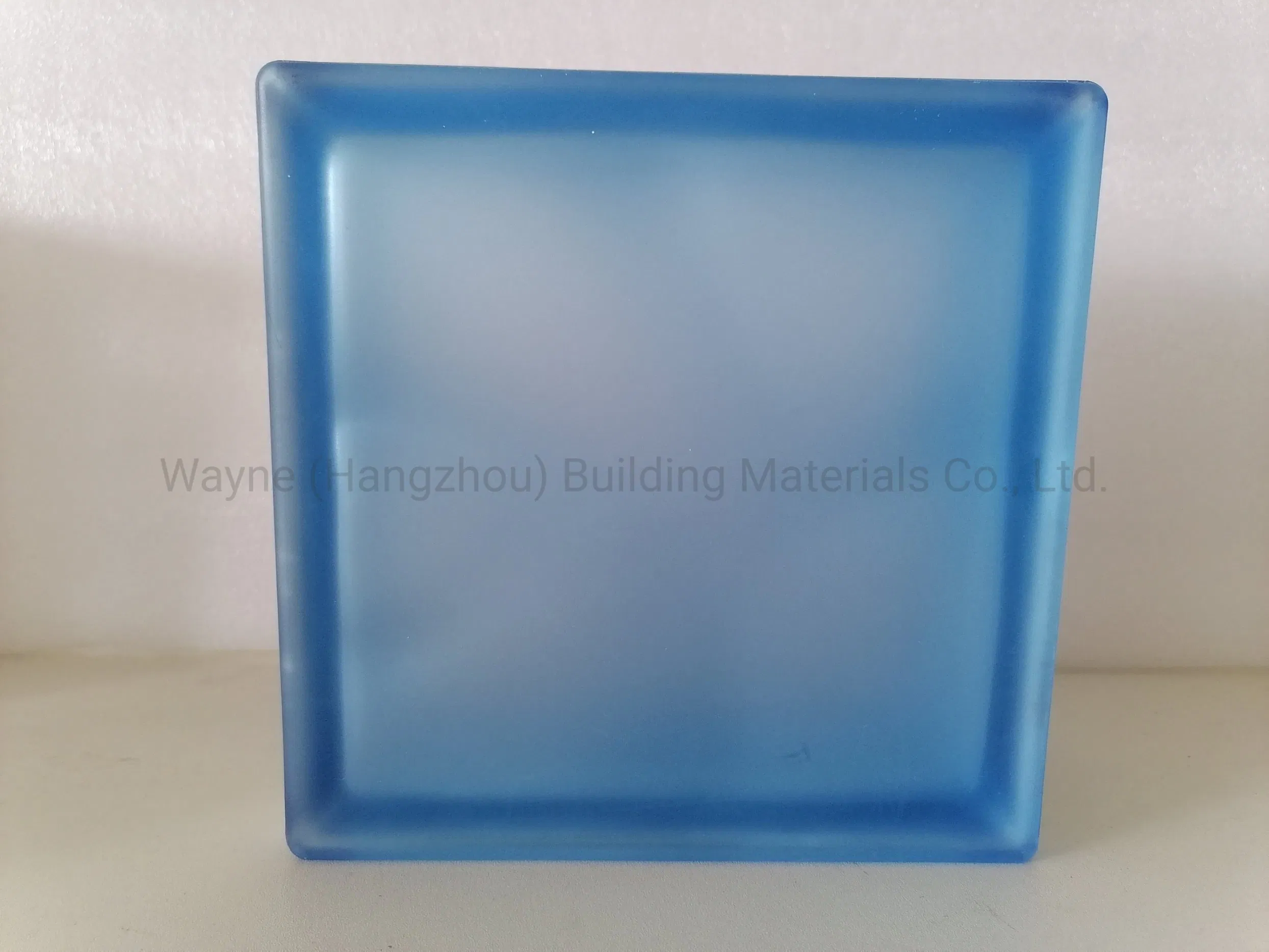 Decorative Glass Block for Glass Partition Wall with Customized Design and Color