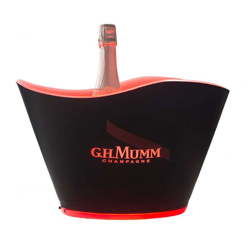 LED ледница для вина и шампанского, светящаяся