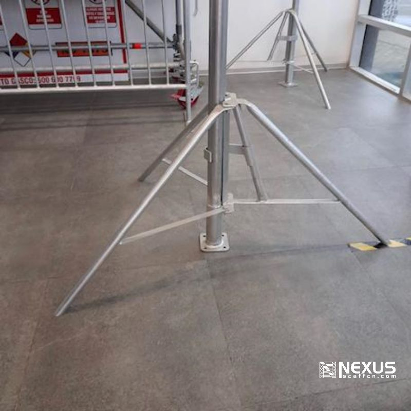 Scaffolding Parts Steel Prop Tripod for Adjustable Steel Prop