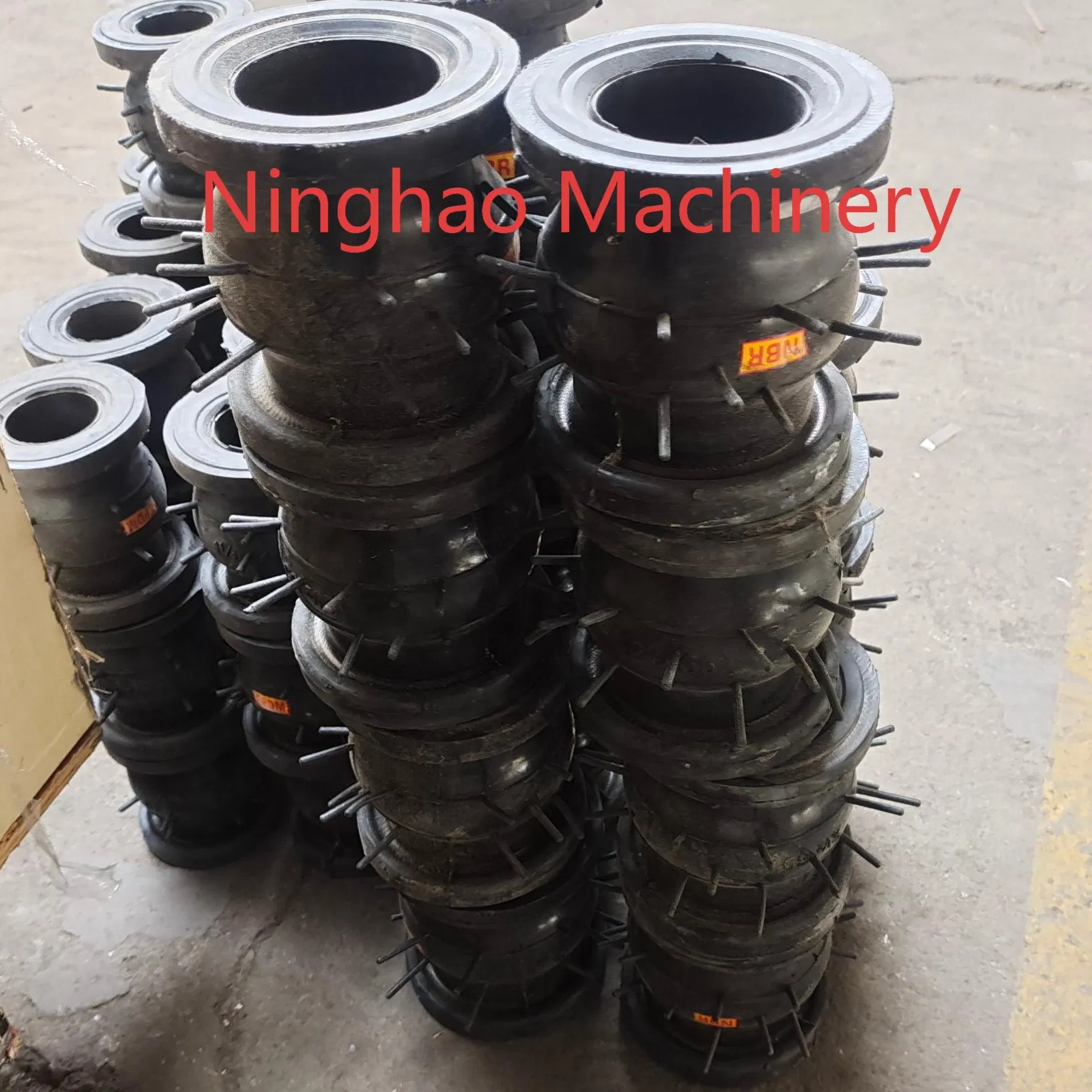 Flanged Durable Rubber Expansion Joints for HVAC Systems