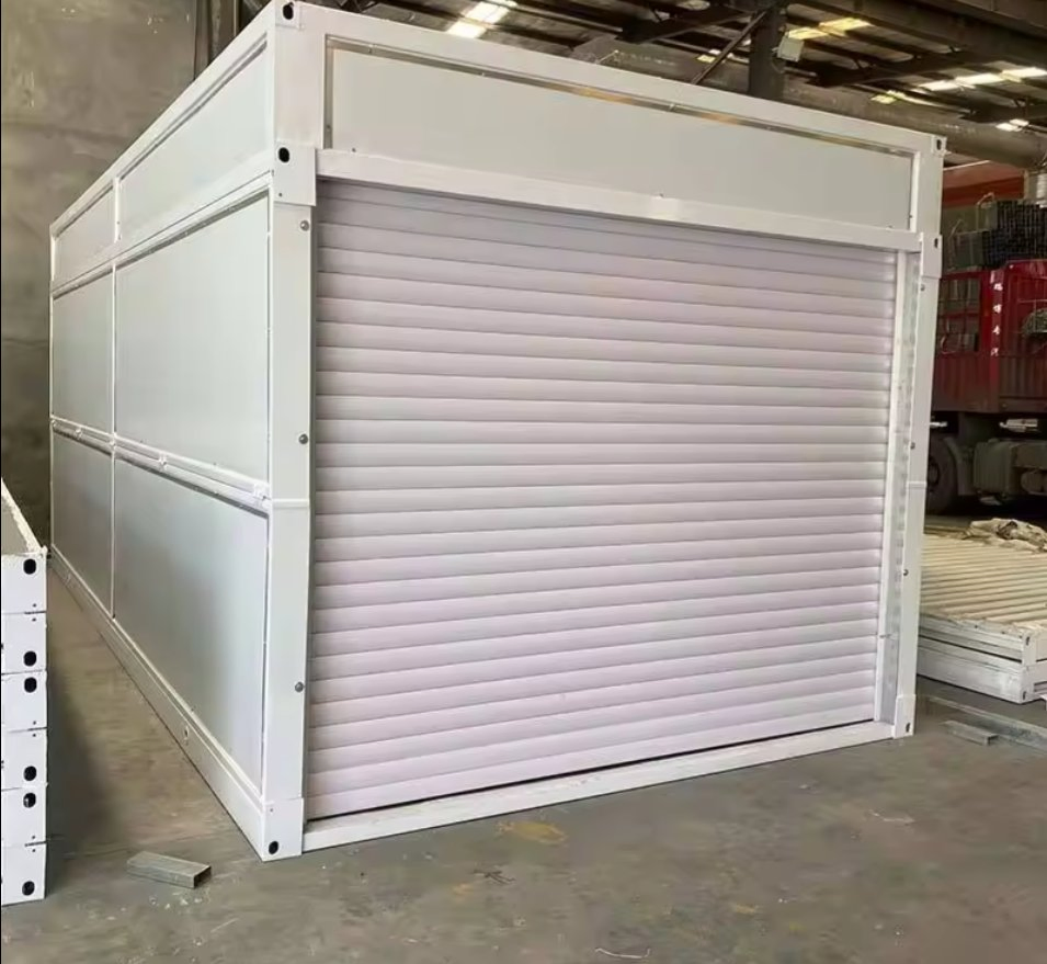 Move 20 FT Folding Prefabricated Container House Prefabricated Portable Garage