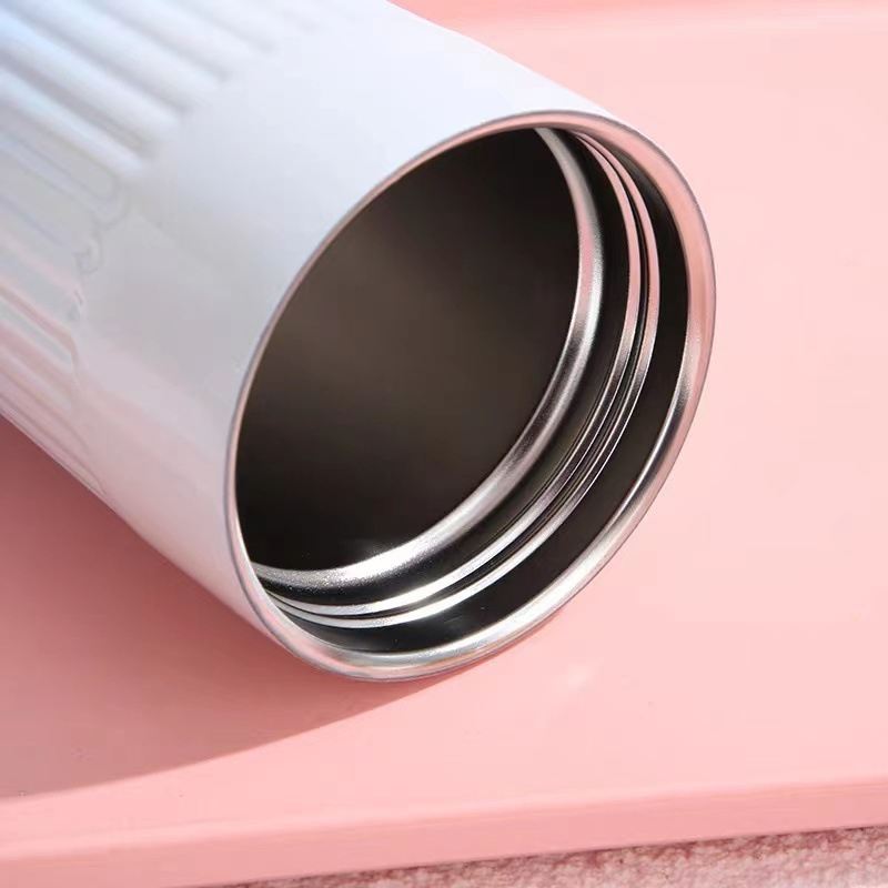 500ml Gradient Portable Vacuum Insulation Tumbler Cups Stainless Steel Coffee Mug