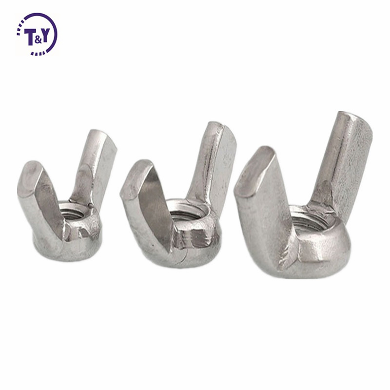 DIN 315 High Quality Carbon Steel Zinc Plated Hand Nut Butterfly Wing Nut