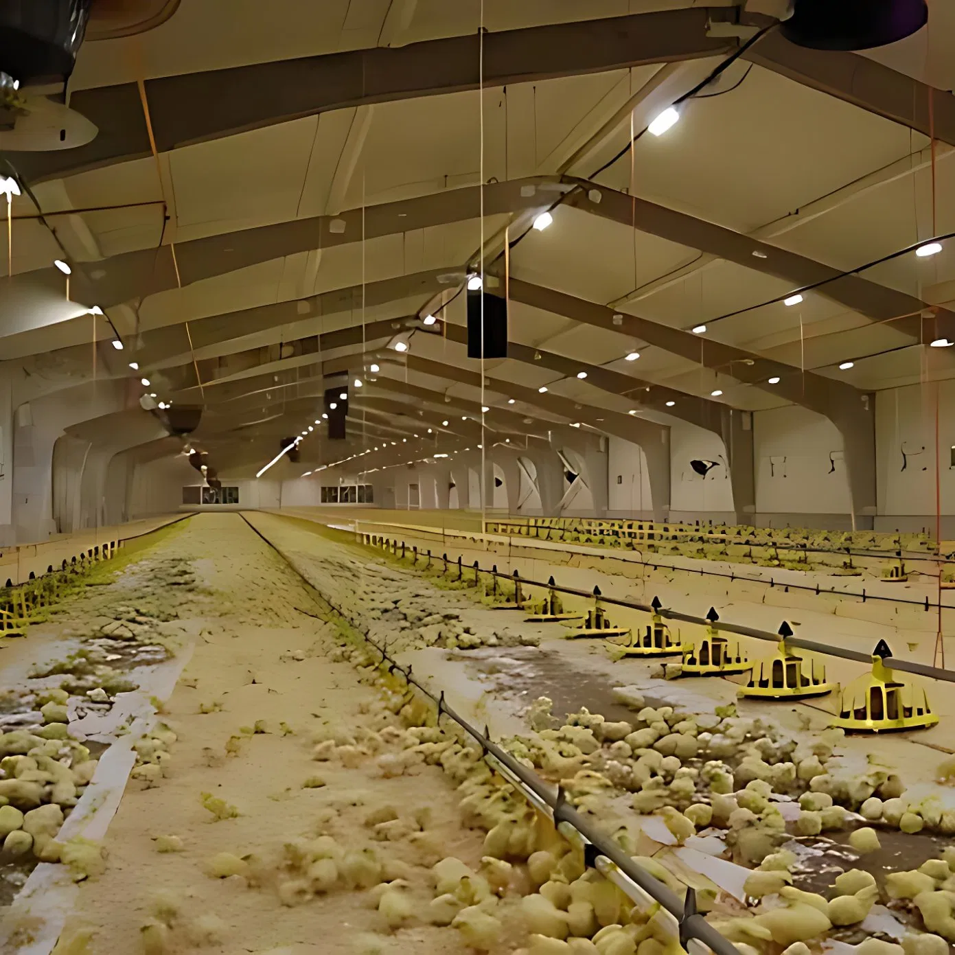 Prefabricated Poultry Farm Shed Commercial Steel Structure Chicken House Design