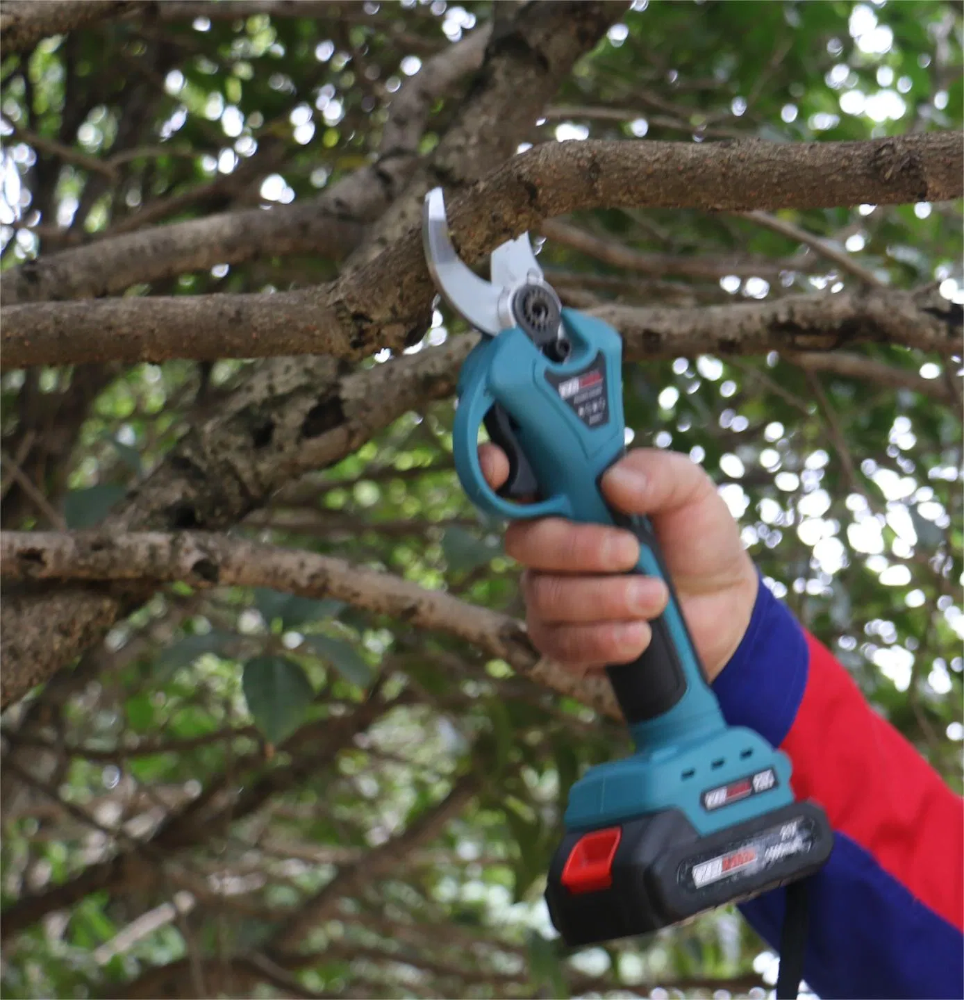 2025 Jusen 21V Lithium Pruning Shears, Small Machine Big Power and Lightweight Handle