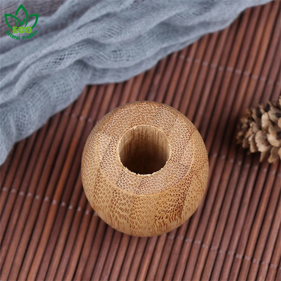 Eco Friendly Bamboo Toothbrush Holder Wooden Toothbrush Bathroom Stands Natural Vegan Toothbrush Zero Wast Accessories Tools