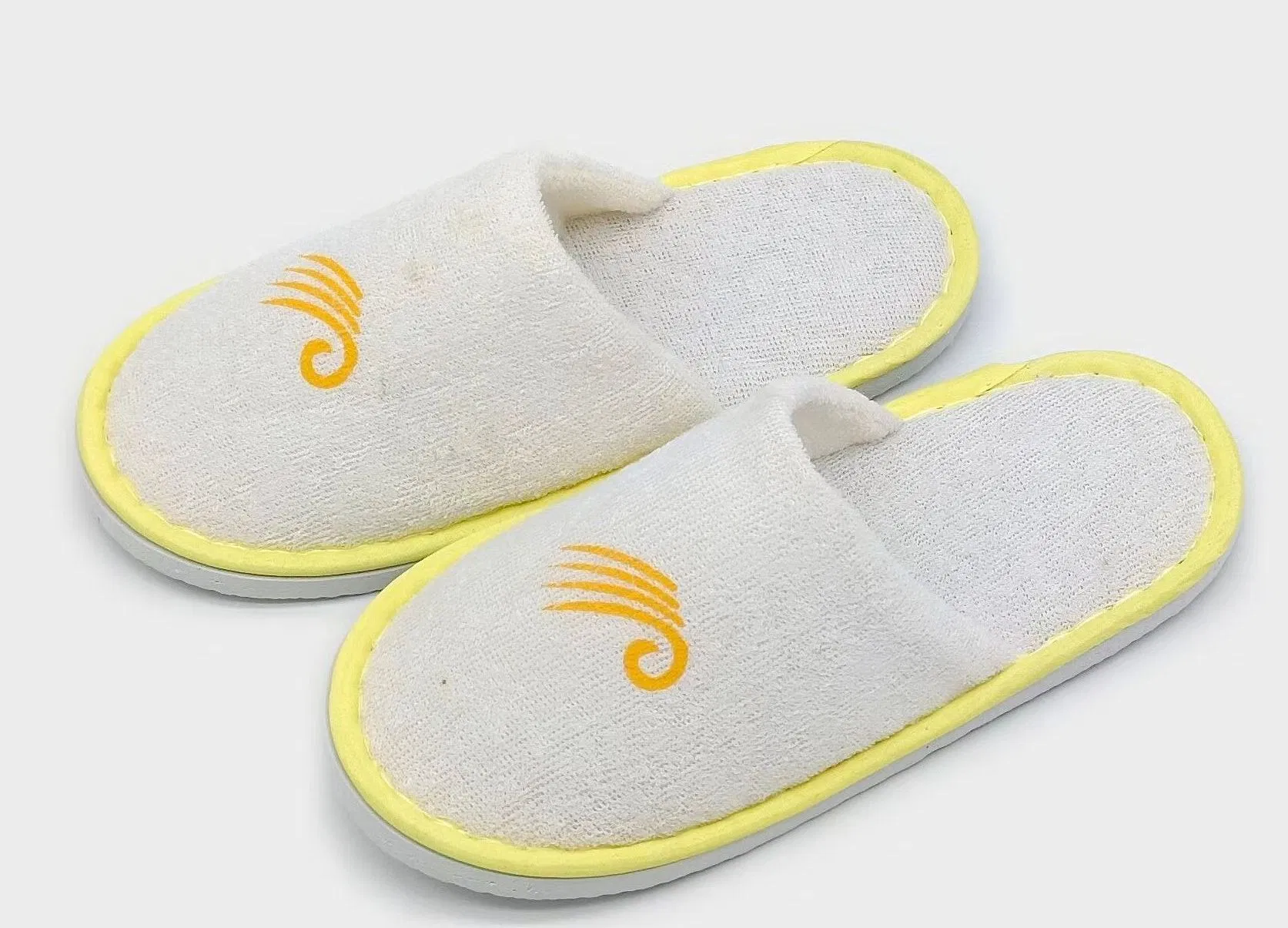 Terry Towel Nylon Cotton Canvas Kids Hotel Disposable Slippers 100% Eco Friendly Hotel Slipper Airline SPA Slipper Wholesale Custom Logo Personalized