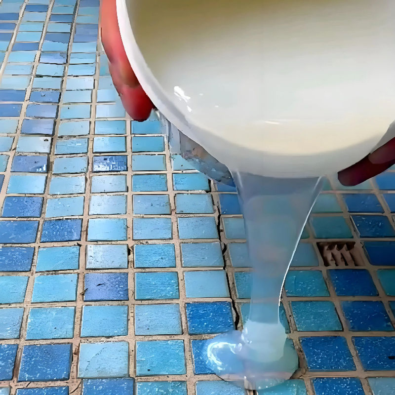 Heat-Resistant Ultraviolet-Resistant Liquid Transparent Acrylic Waterproofing Coating for Bathroom Pool Window Sills Tile Gaps