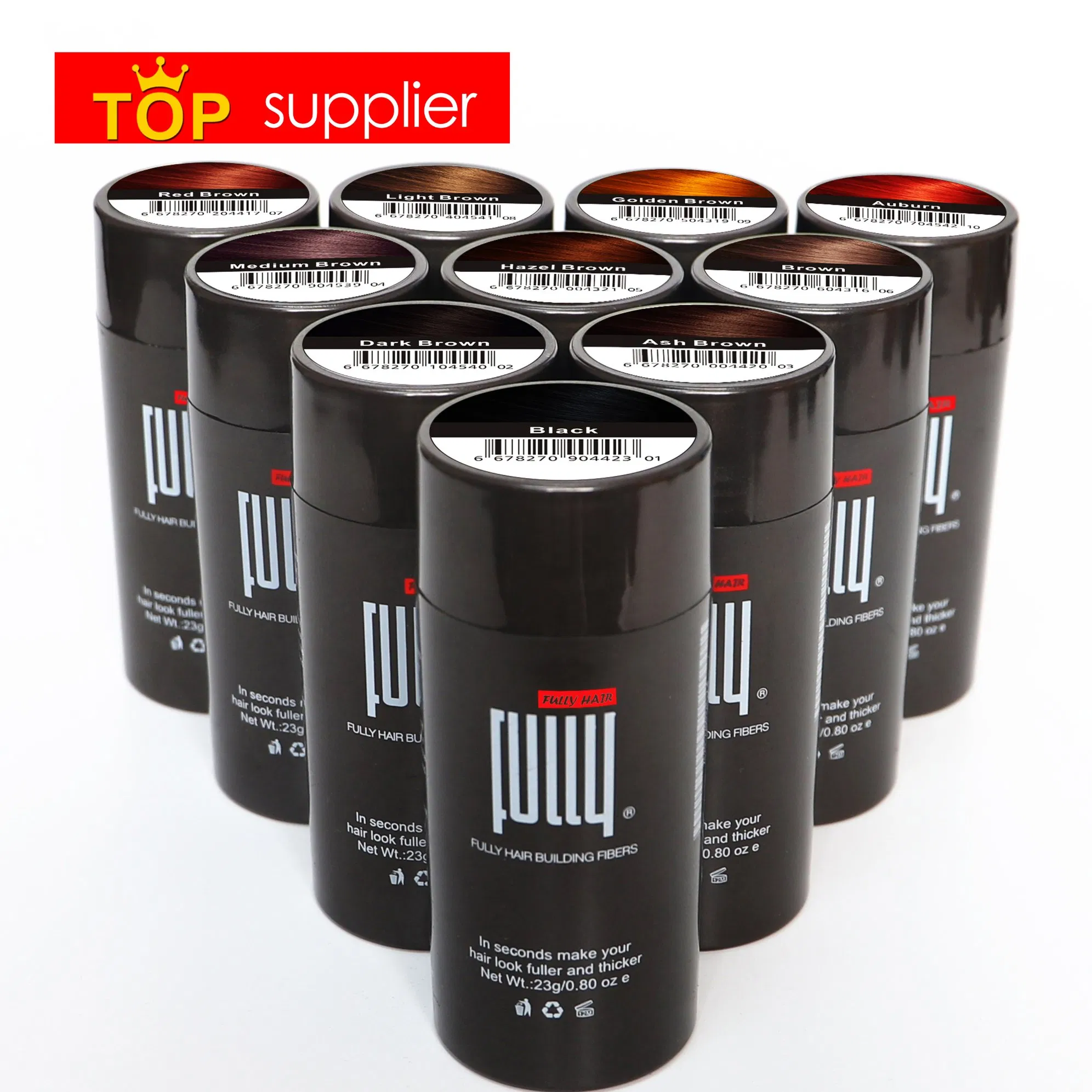 Волокна для густоты волос Fully Hair Fiber, 23г