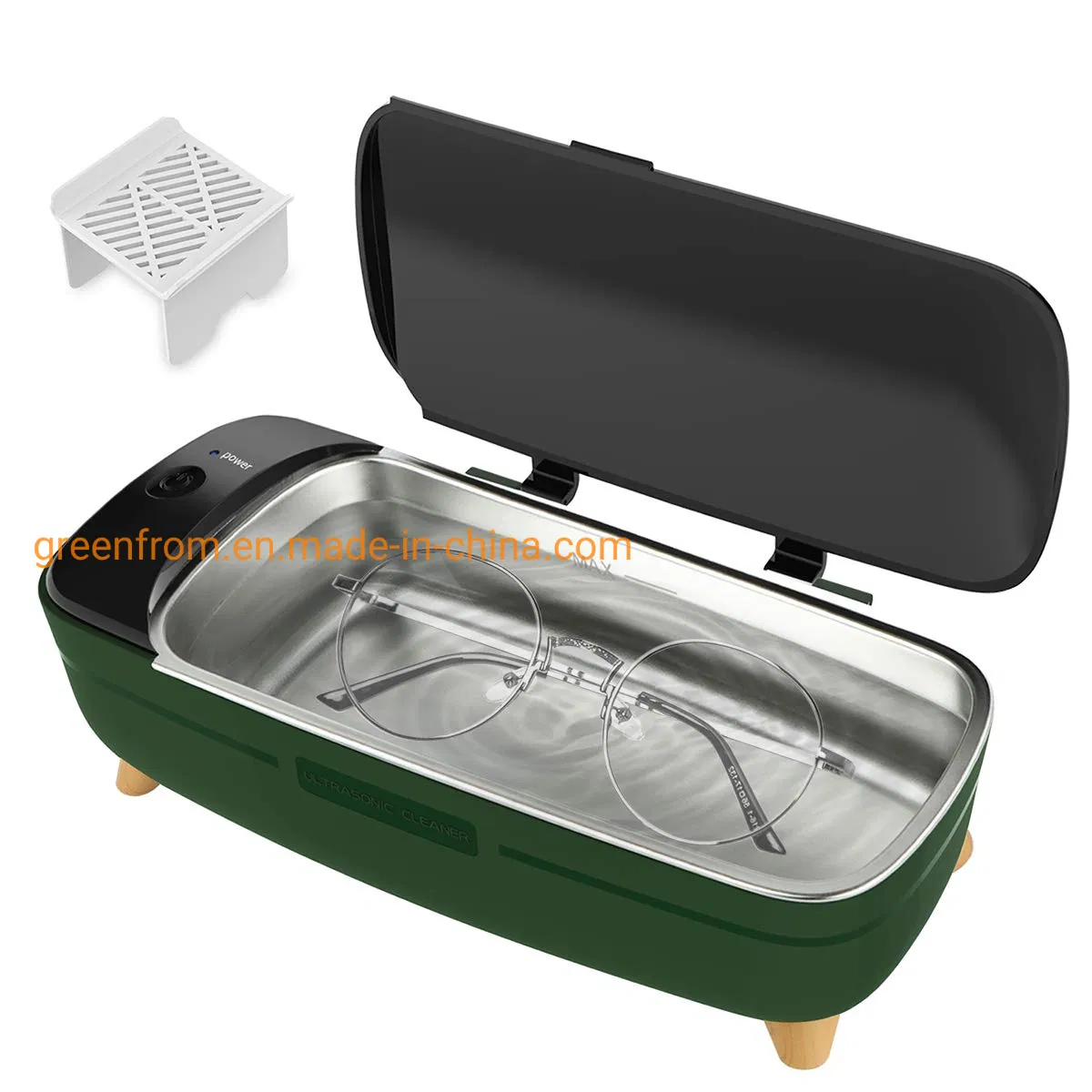 New Design Mini Cleaning Machine Fashion Portable House Hold Use Ultrasonic Cleaner for Jewelry Eyeglasses Watch Shaver
