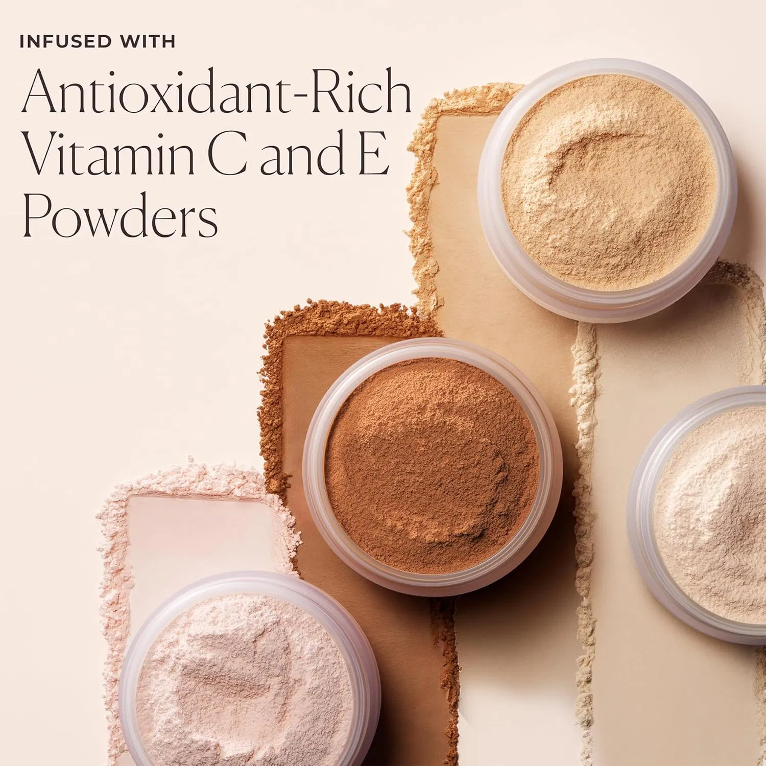 Translucent Loose Powder, 24-Hour Shine Control, Enriched with Vitamins C + E