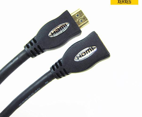 Gold-Plated HDMI Cable, 19pin Plug-Jack HD High Speed Cable