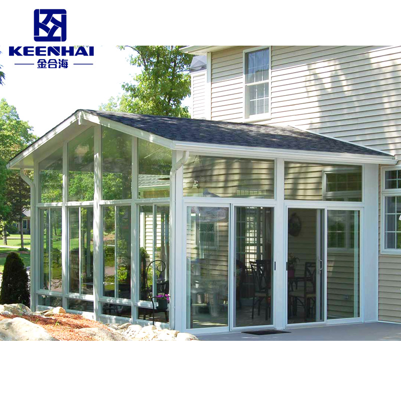Modern Waterproof Louver Roof System Kits Electric Gazebo Garden Bioclimatic Aluminium Sunroom