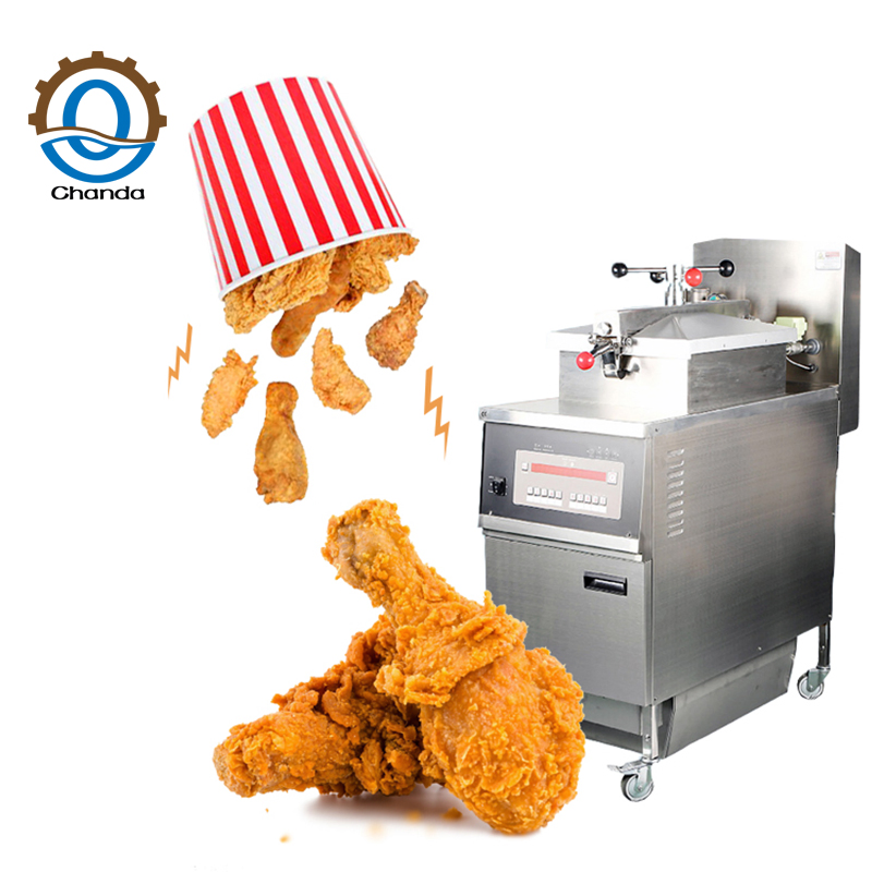 Stainless Steel Fast Food Restaurant Gas Pressure Fryer Electric Deep Fryers Commercial Fryer