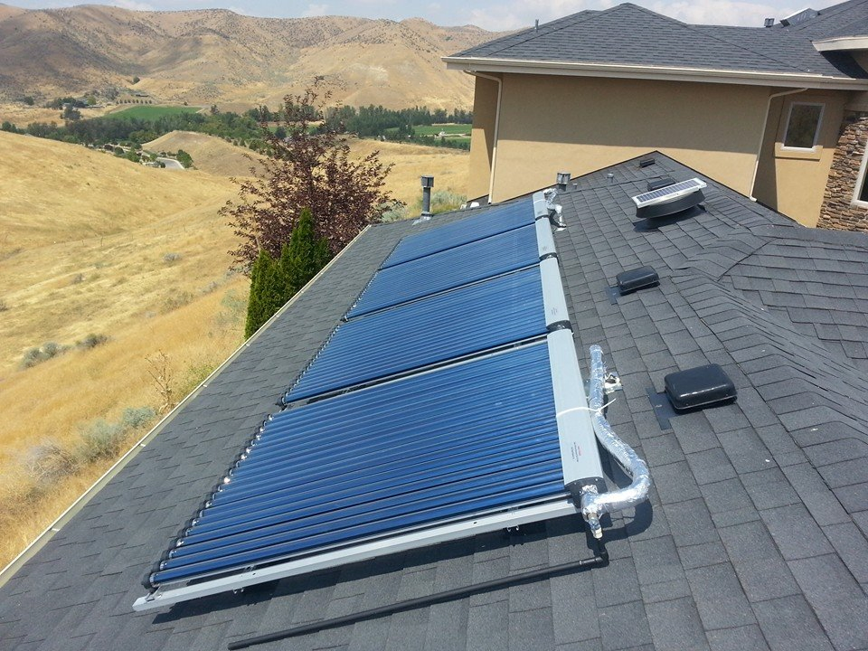 Солнечный водонагреватель SFB40200L на 200 литров