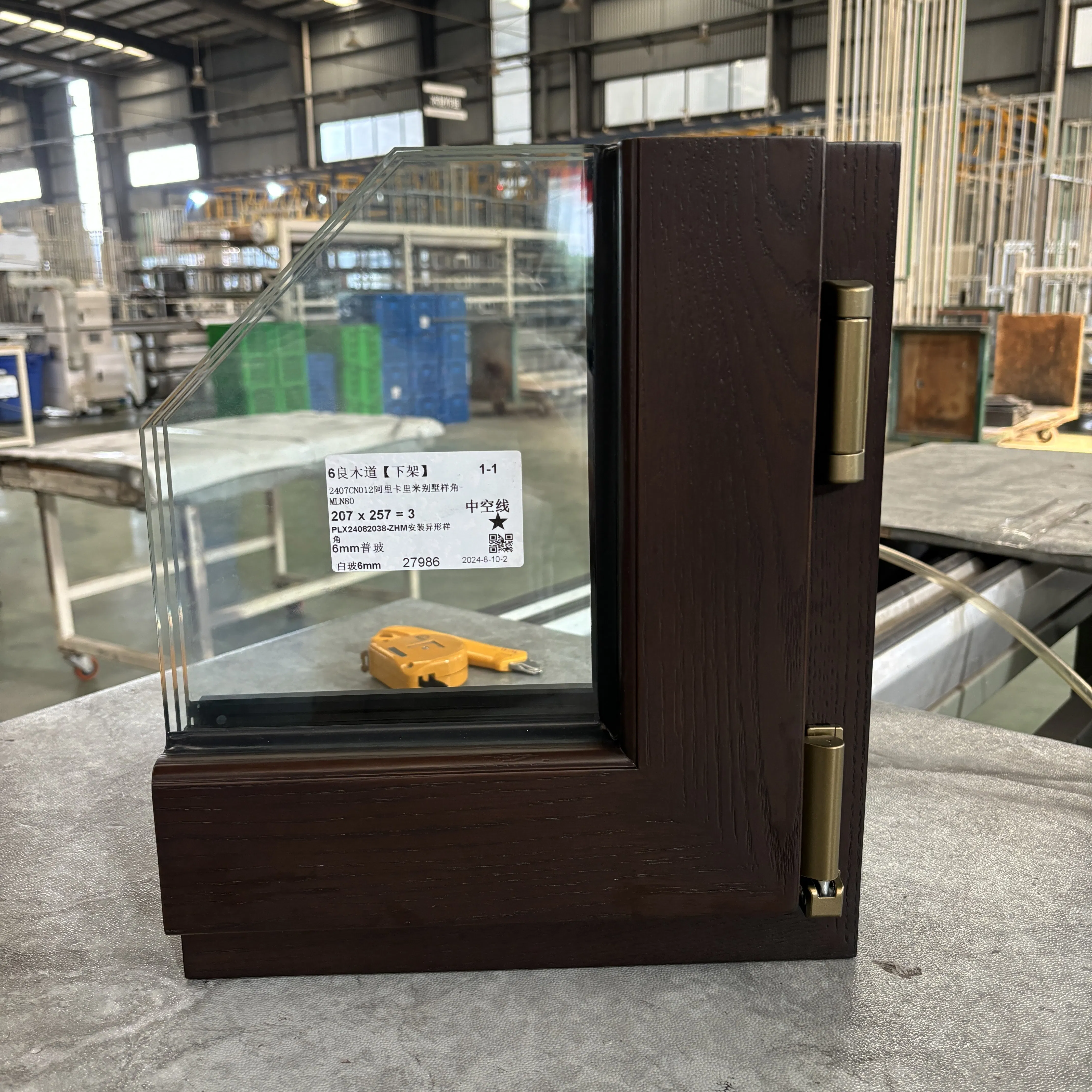 Factory Design Wooden Metal Window for Home Hotel Bedroom with Germany Hardware