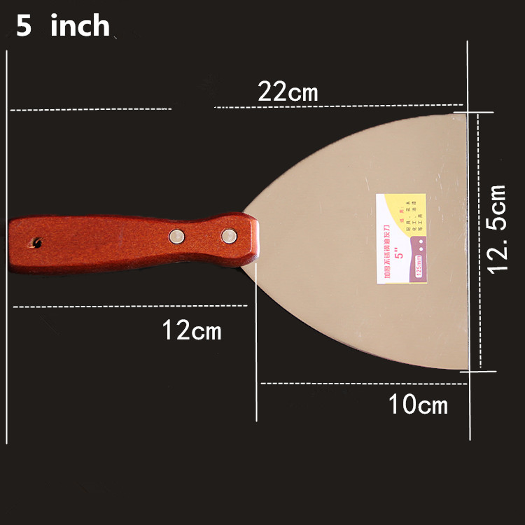 High Quality Stainless Steel Putty Knife Putty Knife Tools