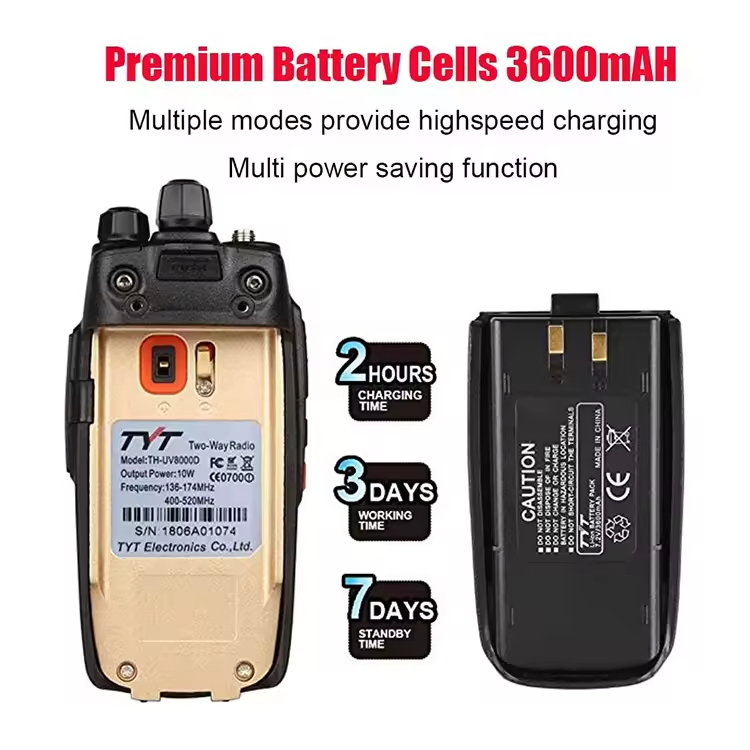 Радиостанция TYT UV8000d 10W, цифровая