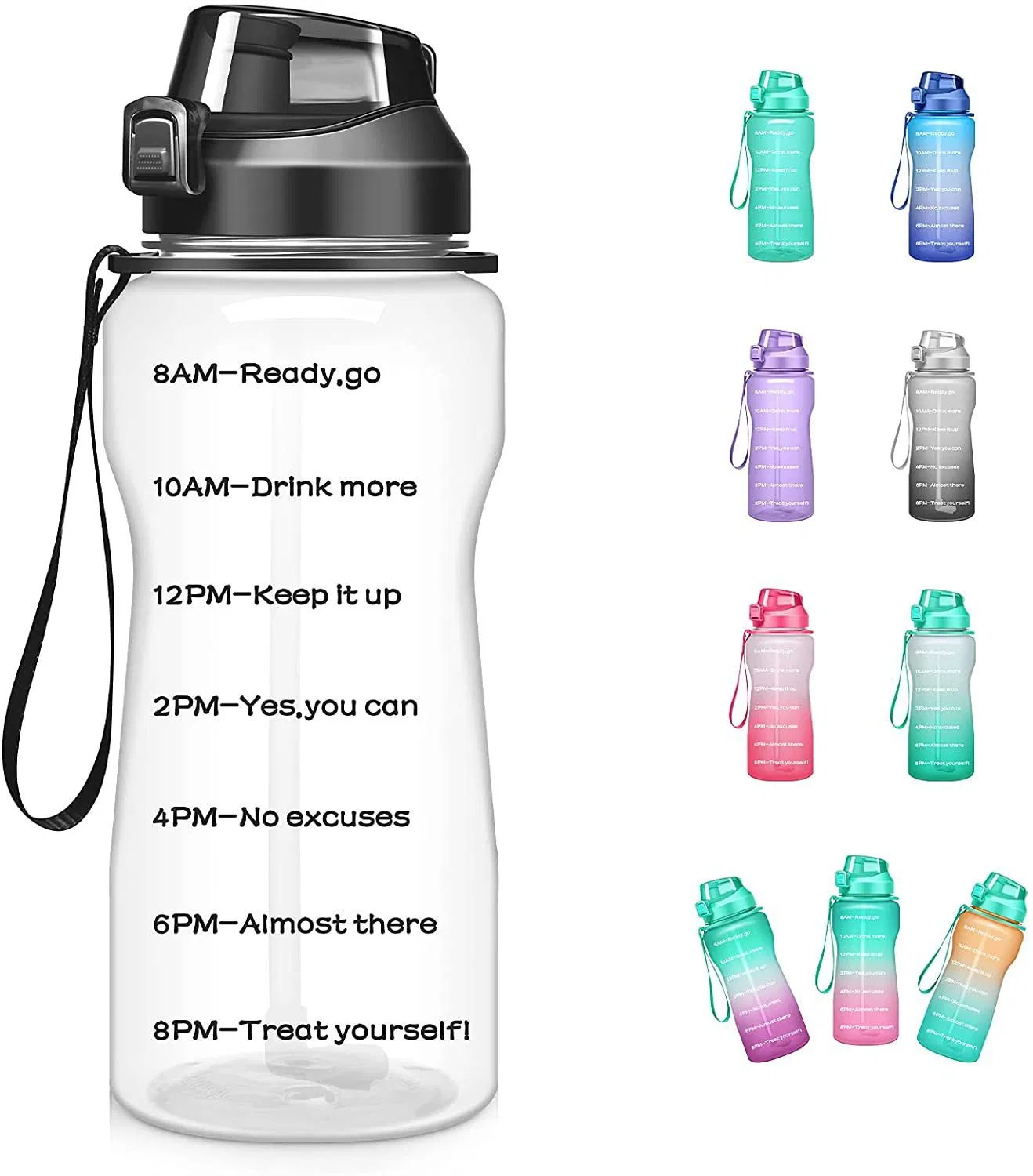 Sports Bottles Plastic Sublimation Flask Wholesale Customized Glass Motivational for Cup Guangzhou Gradient Sport Water Bottle