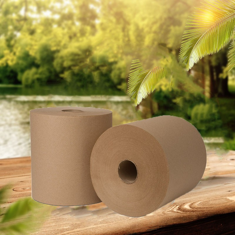 Ulive Professional Basic Kitchen Bathroom Hand Roll Paper with Pattern