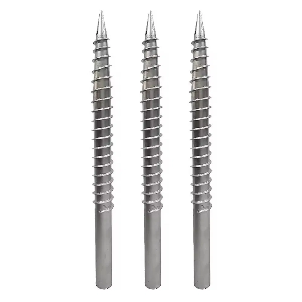 Винтовая свая заземления оцинкованная 1000 мм