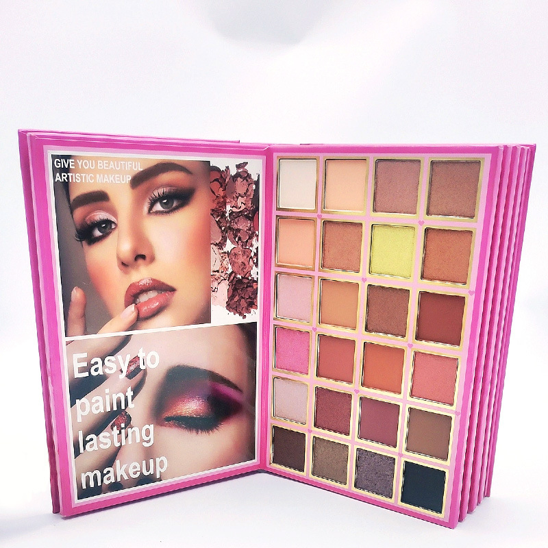 102-Color Multi-Functional Eyeshadow Cosmetic Book for Creative Beauty Enthusiasts