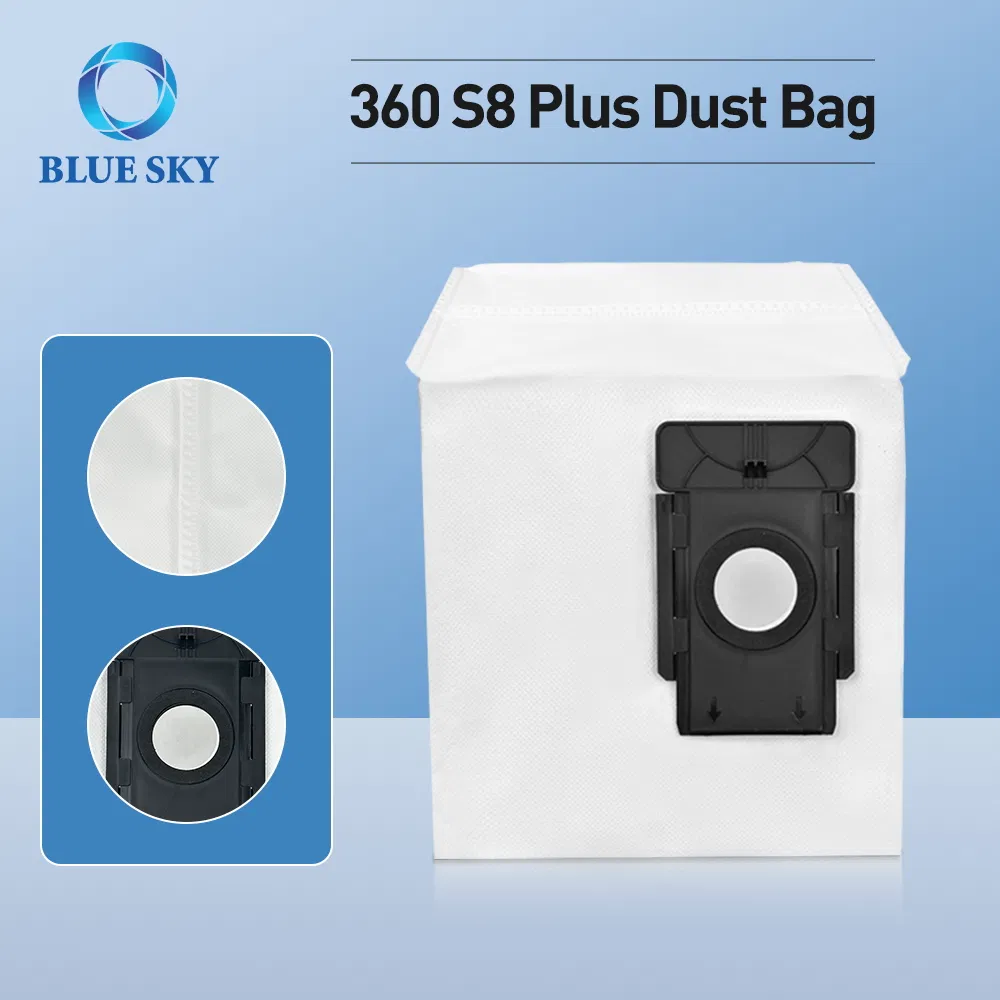 High-Quality Dust Bag Replacements Compatible with 360 S8 / S8 Plus Robot Vacuum Cleaners