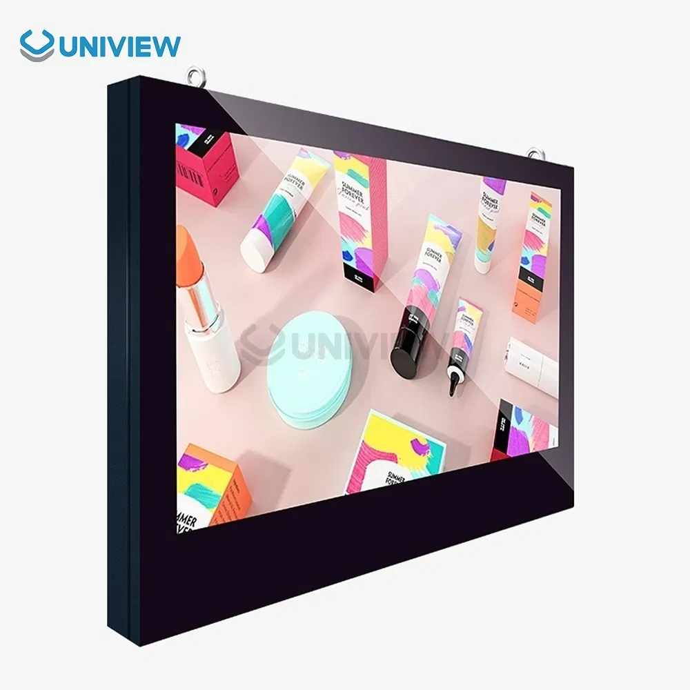 Uniview LCD 32 43 49 55 65 75 86 98 Inch Outdoor Wall-Mounted LCD Display LCD Screen IP55/IP65/IP66