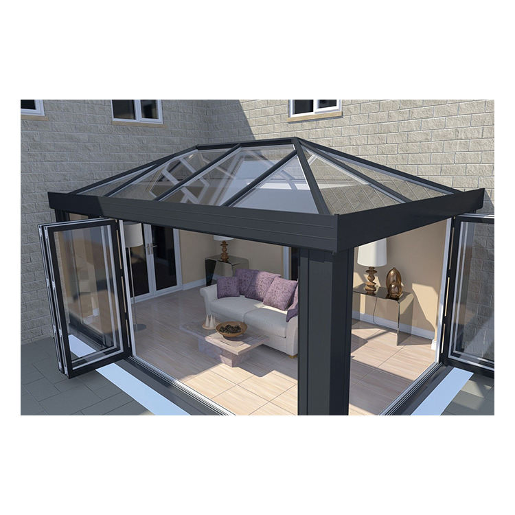 Insulated Glass Garden Sun Room Aluminum Dly House Open Air Veranda Sunroom