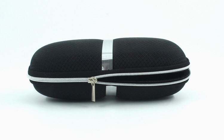Custom Your Own Logo Sunglasses Box Fashion Zipper Design Glasses EVA Case
