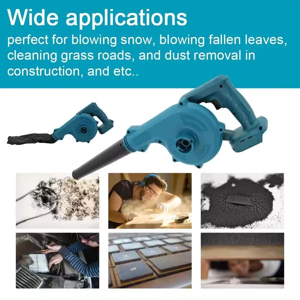 2-in-1 Electric Cordless Leaf Blower & Vacuum Portable with Battery Charger Blowers Product