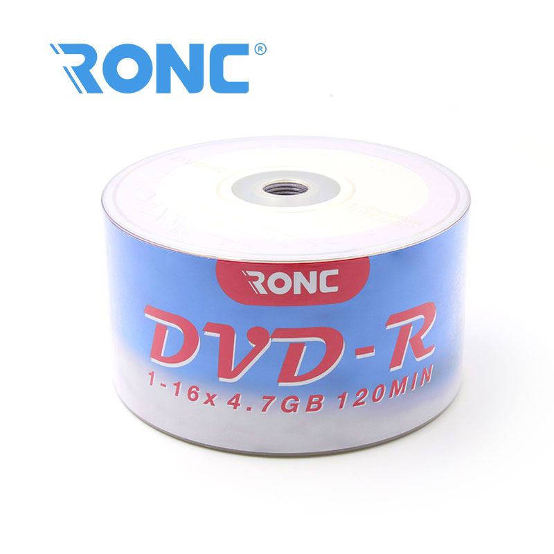 DVD-R 4.7GB 16X для записи, 50 шт.
