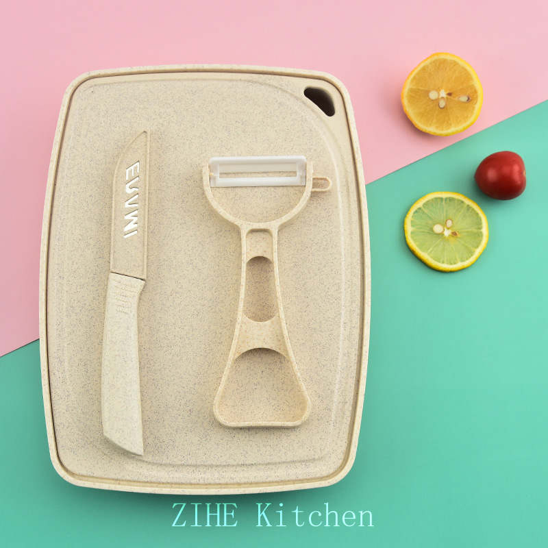 Outdoor Picnic Knife Set Multi-Functional Chopping Board Carrying Case Zihe Kitchen