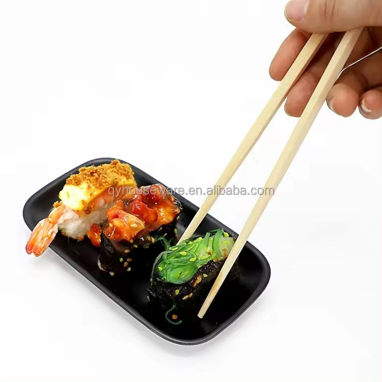 Good Quality Natural Disposable Bamboo Chopsticks Individual Packaging Paper Sleeve