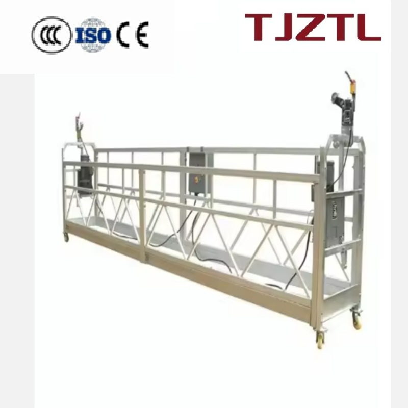 Suspended Platform for Building Exteriors Crafted From Hot-DIP Galvanized Steel