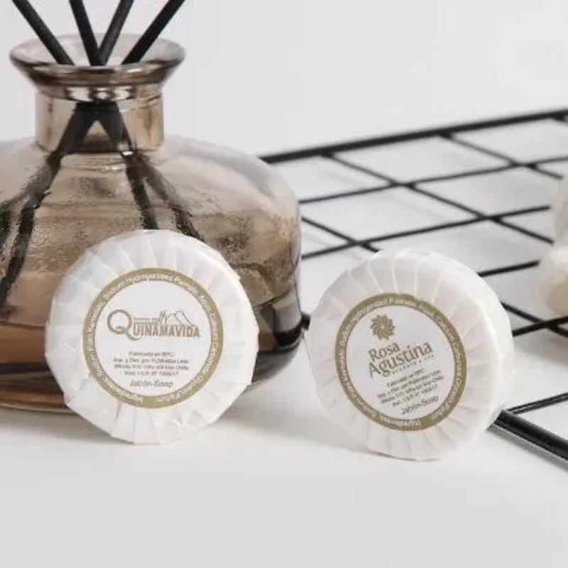 Individually Packaged Round Soap Hotel Wholesale Bathroom Supplies for Hotels, Resorts, etc.