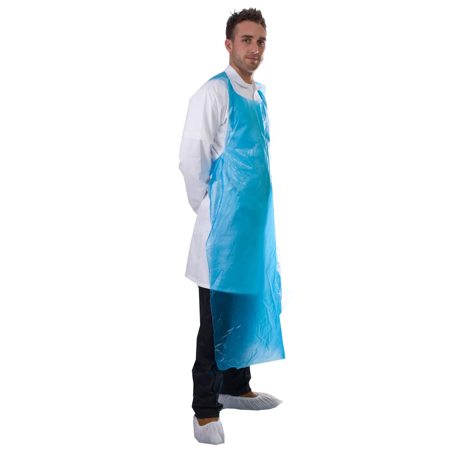 Disposable Plastic PE CPE LDPE HDPE Apron for Medical and Household