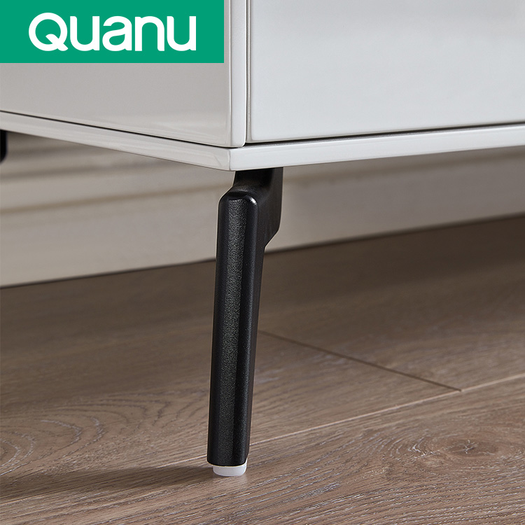 Столик журнальный деревянный глянцевый 2 ящика