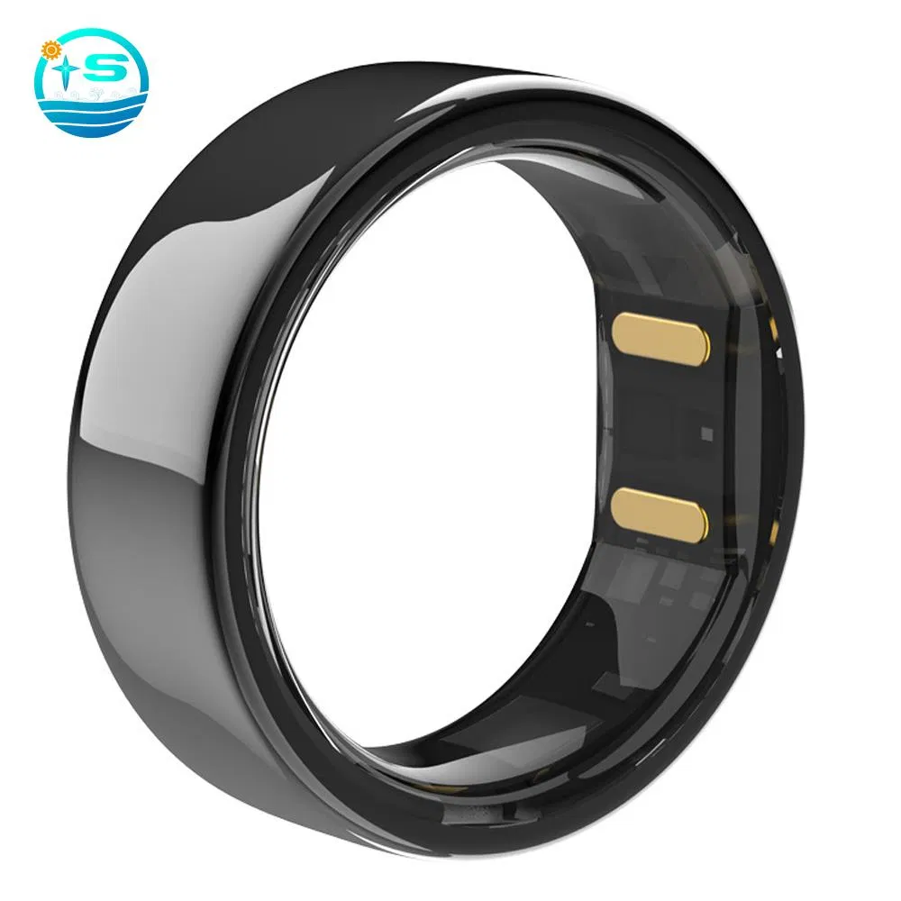 Top Sale Bt Heart Rate Blood Pressure Blood Oxygen Body Temperature Hrv Step Counting Medical Grade Mens Smart Ring