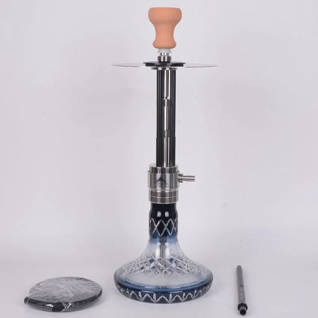 New Design High Quality Stainless Steel Single Pipe Gift Box Shisha Hookah
