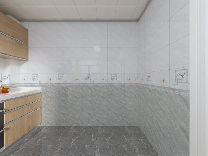 China Marble Vintage Inkjet Printing Polished Porcelain Glazed Tile for Modern Home Wall Ceramic Exterior Wall Tile 30X60