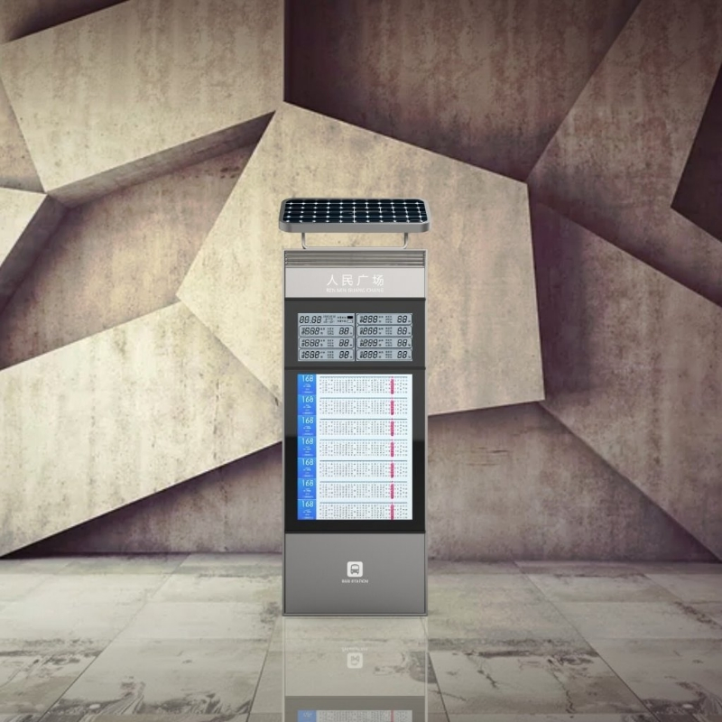 High Brightness 2500-5000nits Waterproof LCD Display Bus Signage